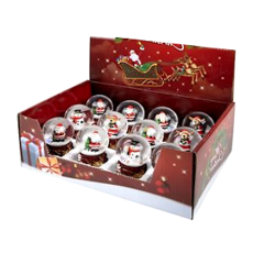 Christmas Snow Globe Assorted 6.5cm